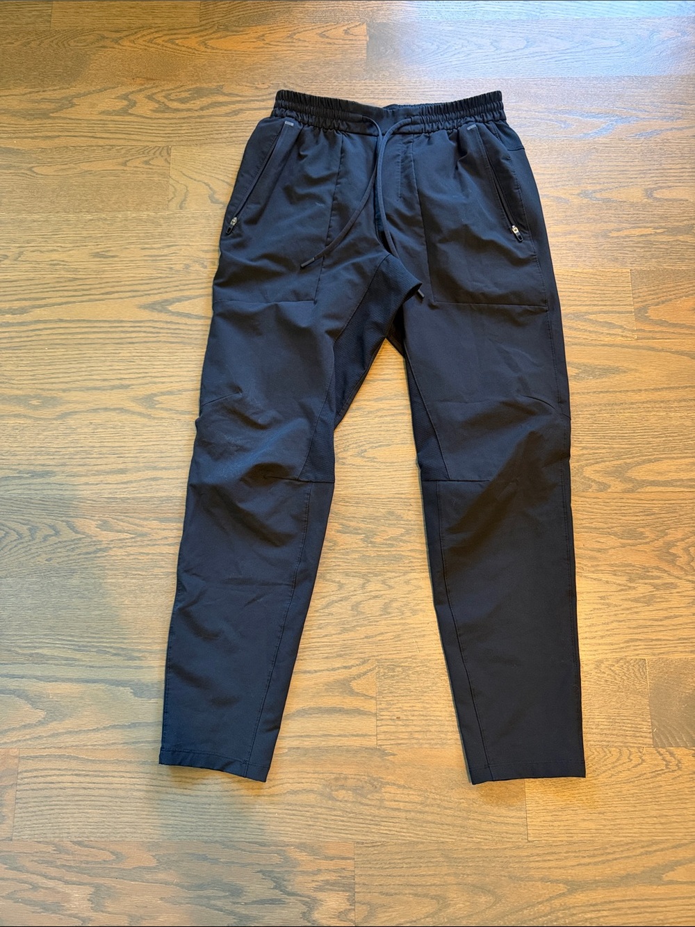 lululemon athletica Men's Black Jogger Pants - Zip Pocket Performance